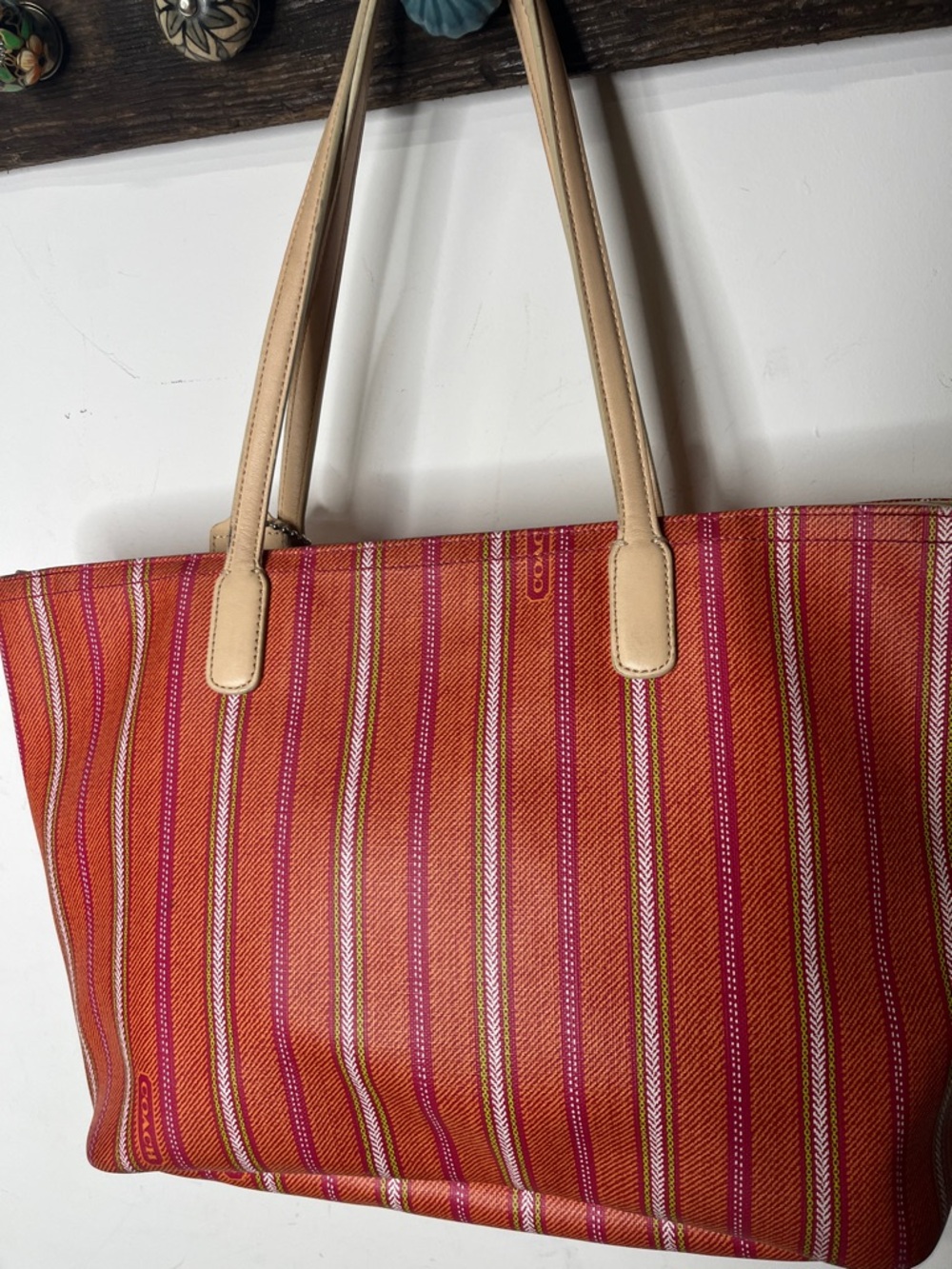Coach Legacy Tote EUC - Picture 6 of 13